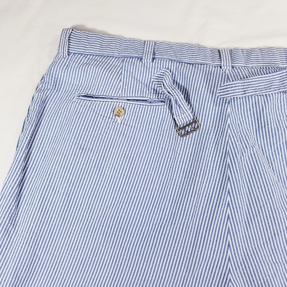 Polo Ralph Lauren seersucker Flat front shorts - Picture 7 of 8
